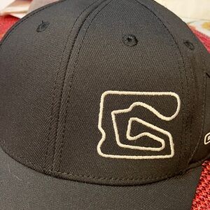 Black Cap with White Logo